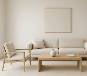 Minimalist interior design style